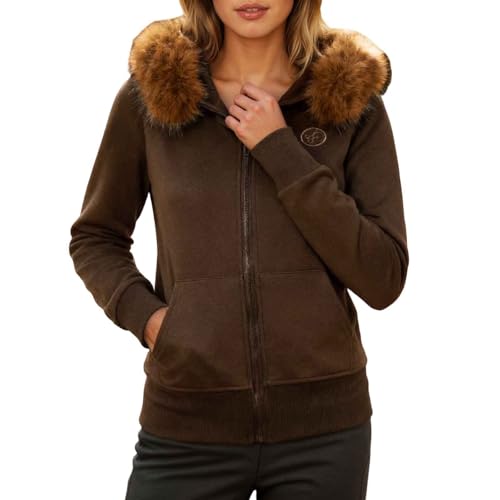 Sweat à capuche court pour femme élégant avec cordon de serrage taille