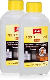 2 x Melitta 202034 Perfect Clean Espresso Machines Milchsystem Reiniger 250 ml, (Pack of 1)