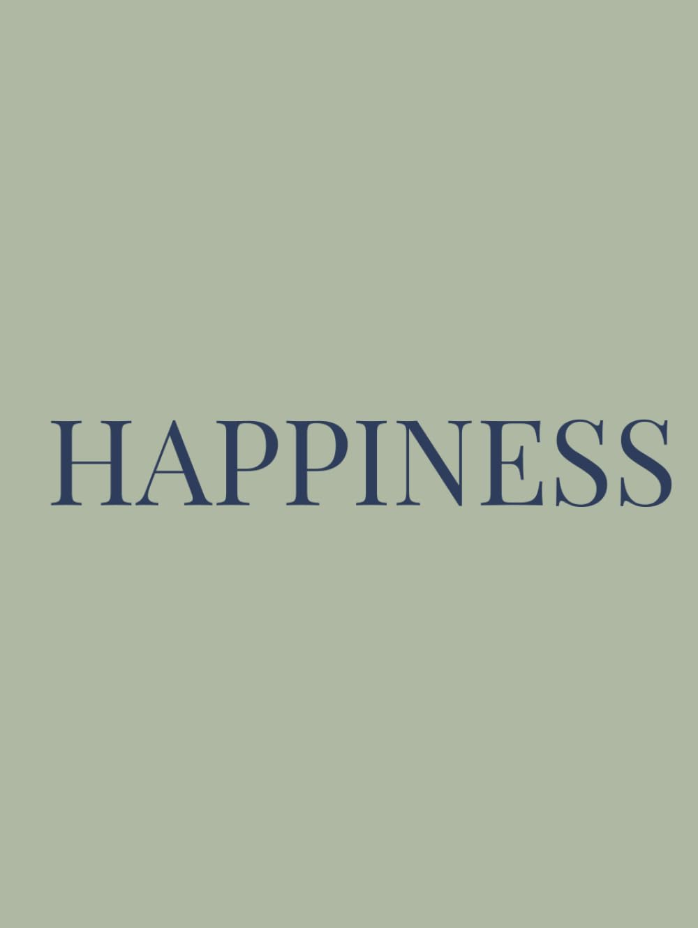 Happiness: Bright Decorative Book Celebrating Joy, Gratitude & Beautiful Living | Elegant Home Décor for Coffee Tables & Shelves
