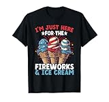 4th Of July Ice Cream Patriotic Ice Cream T-Shirt