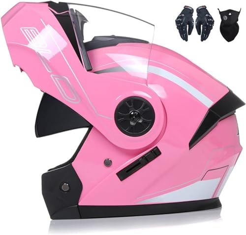 Casque de moto modulable double visière pour adulte taille 2XL