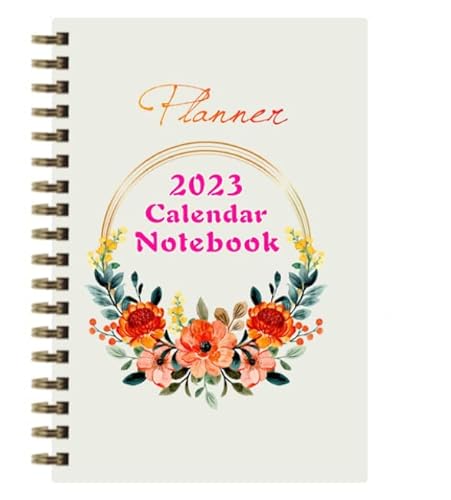 OhMill Agenda 2023 Journalier avec Pages de Planification Plan Quotidien avec Onglets Mensuels Agenda Semainier Bloc Notes pour la Gestion du Temps des 365 Jours Cover