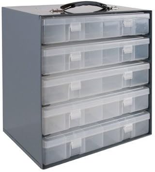 Durham Manufacturing Rack for 5 Large Plastic Compartment Boxes by Durham Manufacturing
