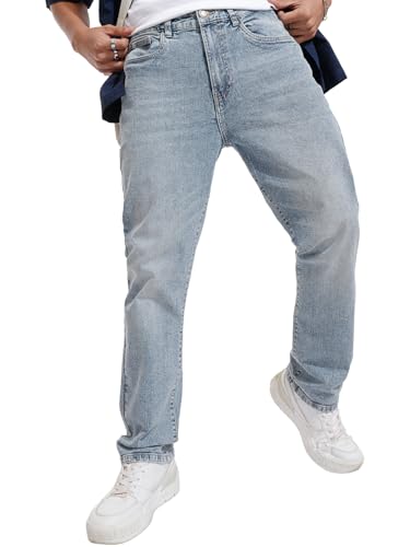 Image of Highlander Men's Straight Fit Jeans | Stretchable | Everyday Comfort & Style| Jeans for Man