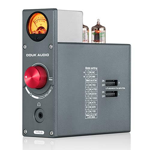 Combinazione unica e sorprendente nell'aspetto: preamplificatore T4 PLUS integrato con tubi retrò e VU meter in un tutto, il puntatore balla nella luce calda con forti sentimenti vintage quando si gode la musica HiFi, decora dinamicamente il sistema audio e ti dà un diverso piacere acustico con un grande suono dinamico e dolce del tubo anche in spazi limitati.