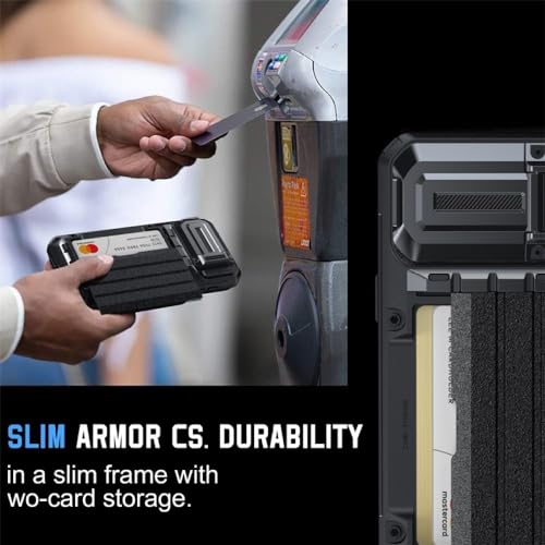 Protection d'objectif iPhone 15 Pro Max étui portefeuille robuste noir ENILSA - 3
