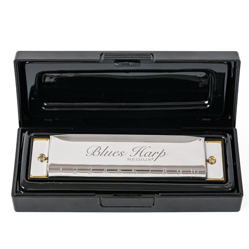 Professional Blues Harp Diatonic Harmonica, 10-Hole C Key, Sleek Design with Protective Case for Professional Player & Beginner, Gift for Family, Friends, Adult, Students - Les Beatles, Paul McCartney, John Lennon, RIngo Starr, George Harrison Professional Blues Harp Diatonic Harmonica, 10-Hole C Key, Sleek Design with Protective Case for Professional Player & Beginner, Gift for Family, Friends, Adult, Students – Image 6