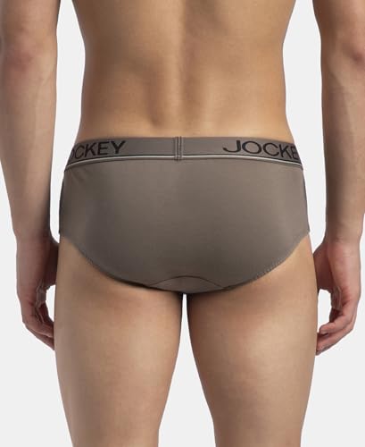 Image of Jockey 8037 Men's Super Combed Cotton Solid Brief with Ultrasoft Waistband