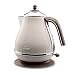 Delonghi Electric kettle (1.0L)「ICONA Vintage Collection」KBOV1200J-BG (Dolce Beige)【Japan Domestic genuine products】
