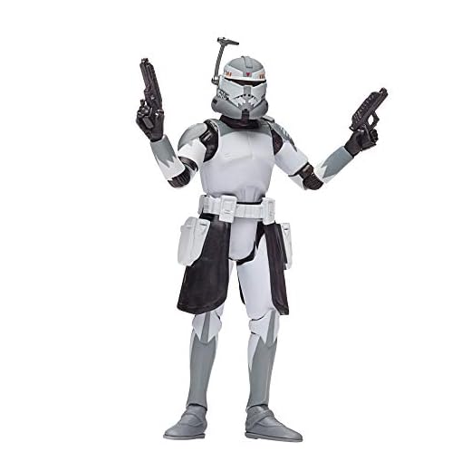 Star Wars The Vintage Collection Clone Commander Wolffe Toy - Figura de acción The Clone Wars de 9,5 cm, a Escala de 9,5 cm, niños de 4 años en adelante