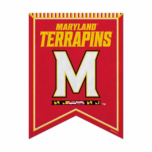 Rico Industries NCAA Maryland Terrapins 18" X 24" Rafter Felt Pennant