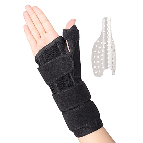Soporte para la muñeca para Dequervains Tendonitis, tenosinovitis De De Quervain, soporte para la muñeca del túnel carpiano, estabilipara la férula del pulgar para tendinitis, artritis, esguinces