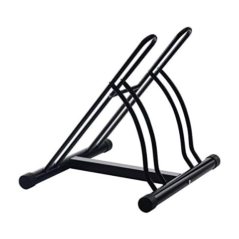 Bike Rack – Dual Bicycle Stand for 2 Mountain, Road, or Kid’s Bikes – Indoor or Outdoor Bike Storage – Steel Bike Rack for Truck by RAD Cycle Cover