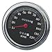 Biker's Choice FL Type Speedometer with Domed Glass (120Mph Black Face) Compatible with 91-95 Harley FLSTC