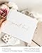 Lamare Wedding Guest Book – Polaroid Guest Book for Wedding Reception, Baby Shower, Birthday, Bridal Shower and Special Event Guestbook – A Stylish Sign in Book for Party - Blank Page