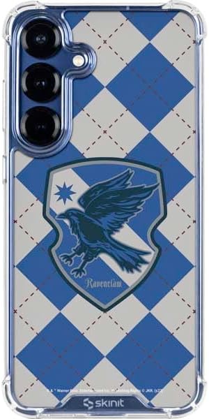 Skinit Clear Phone Case Compatible with Galaxy S25 Plus - Officially Licensed Wizarding Worlds Harry Potter Hufflepuff Illustration Design