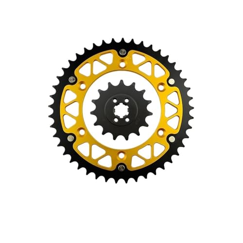 Pignons avant et arrière 520 contre l'usure de transmission pour moto 200 TS 47T 15T
