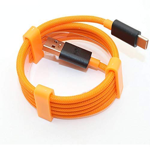 Image of Original 30w Fast Charging Type mclaren Edition Charging Cable for One Plus 6t /7 /7t /7t pro USB 1 Meter Round Nylon Braided Cable