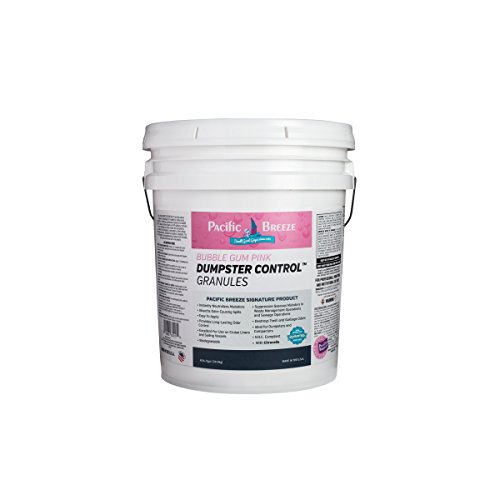 Pacific Breeze Products Dumpster Control Granules Sewer, Sewage, Commercial Odor Killer 5 Gallons