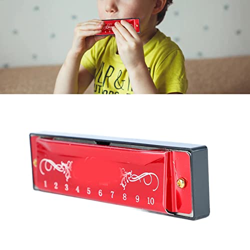 Harmonica, Orgue à Bouche Standard à Surface Dure et Lisse de Longue Durée 20 Mélodies pour Enfant pour Salle de Classe (Rouge) - Les Beatles, Paul McCartney, John Lennon, RIngo Starr, George Harrison Harmonica, Orgue à Bouche Standard à Surface Dure et Lisse de Longue Durée 20 Mélodies pour Enfant pour Salle de Classe (Rouge) – Image 3