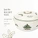 Spode Christmas Tree Round Covered Deep Casserole Dish (8.75