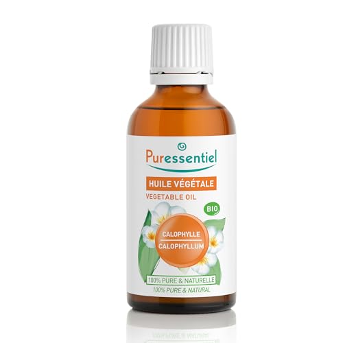 Puressentiel - Aceite Vegetal Calófilo - Prensado en frío - Certificado Bio - 100 por ciento puro y de origen natural - Vegan y libre de crueldad animal - 50 ml