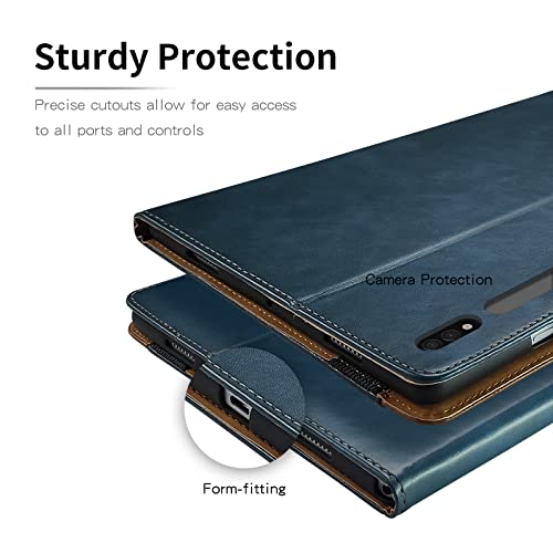 Étui de protection Samsung Tab S7 Plus élégant et durable bleu - 6