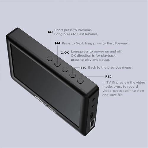 180 VHS Player Recorder Video Capture Box Audio Analog to Digital Converter Video from VCR's Camcorder DVD Players image 4