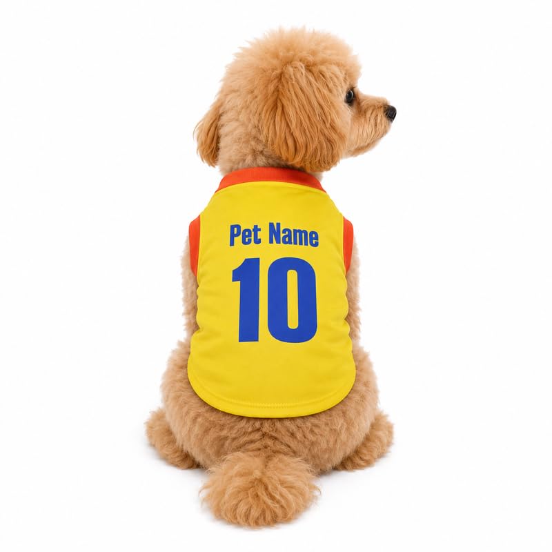Personalize - Camisa para cachorro con temática nacional (Colombia, XL)