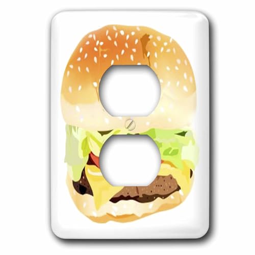Housse de sortie hamburger pour une décoration de cuisine