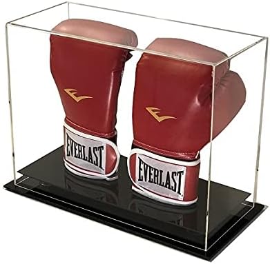 GameDay Display Acrylic Desk or Counter Top Vertical Double Boxing Glove Display Case