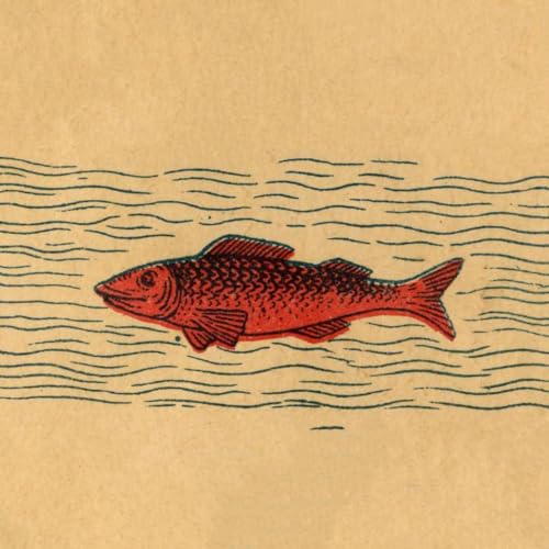 Vintage Red Fish Illustration Journal: Perfect for Sketching Journaling Creative Ideas