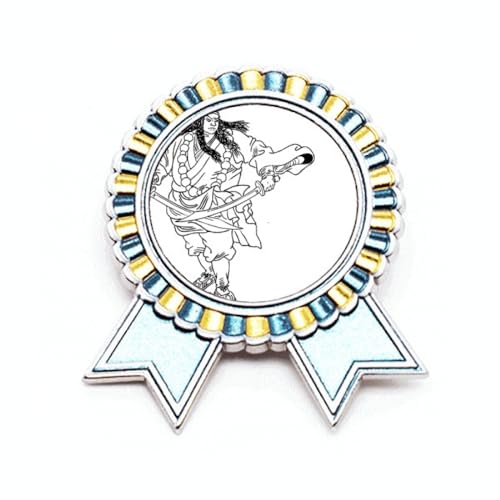 Broche Wusong en forme de figurine chinoise pour sublimer vos costumes lors de grandes soirées