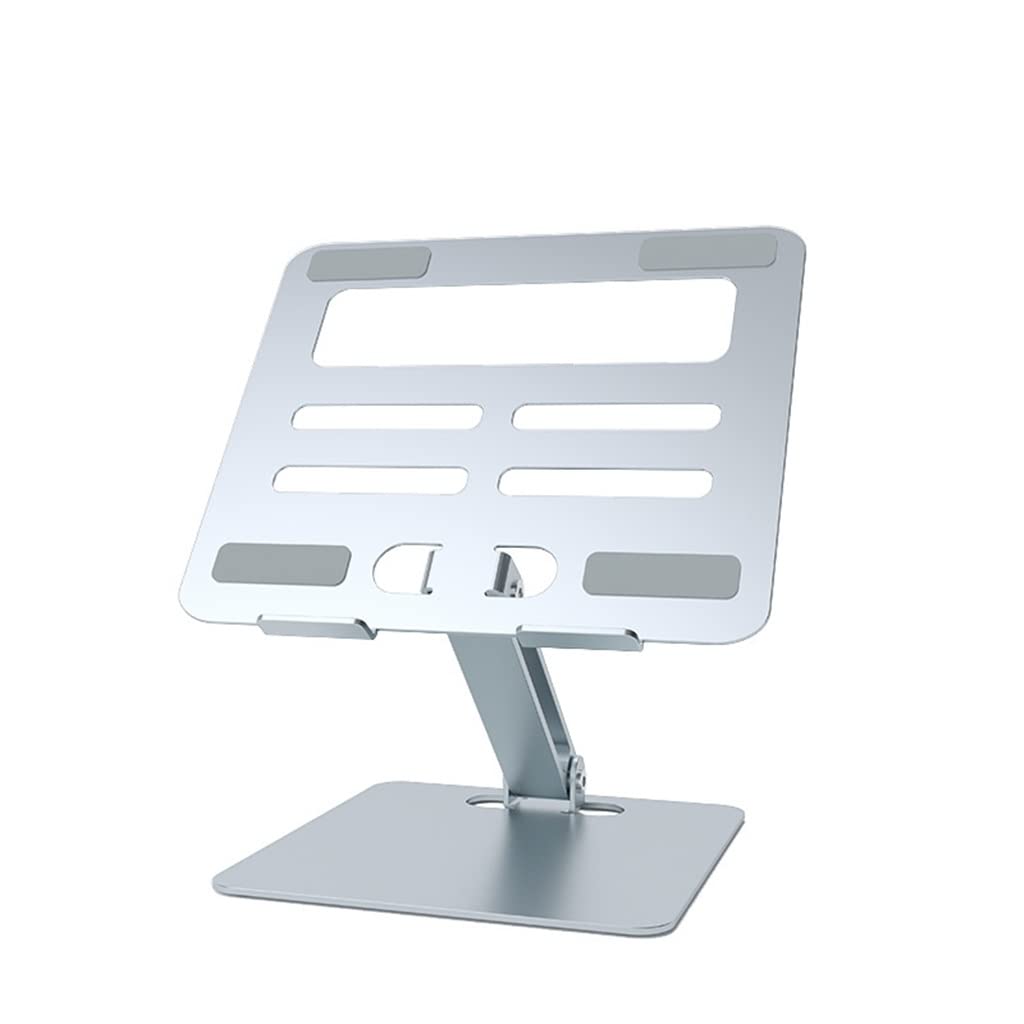 Soporte para computadora portátil, aleación de aluminio, plegable, portátil, aumento de disipación de calor