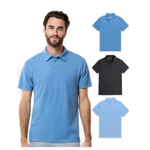 Essential 3 Pack Men's Polo Shirts