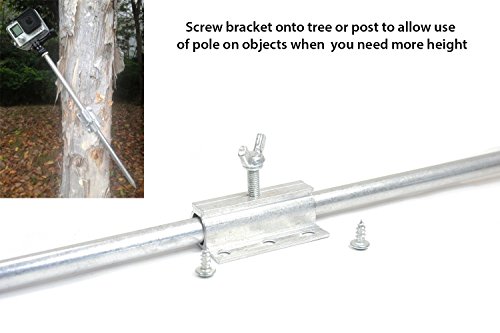 Golf Gadgets - Ground Stake Swing Recording System | Mount Your Smartphone. Great For The Range, Or Course. Adjustable Height, Or Mount To Objects. (Lg. Ground Stake) #TOP4