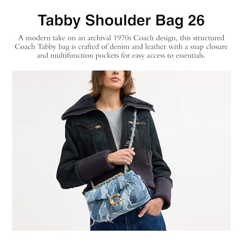 Image of Coach Women's Soft Quilted Tabby Shoulder Bag