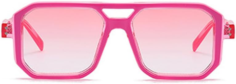 Candy Square Sunglasses for Women, Pink Color Gradient, Men Sunglasses, Female Shades, UV Protection