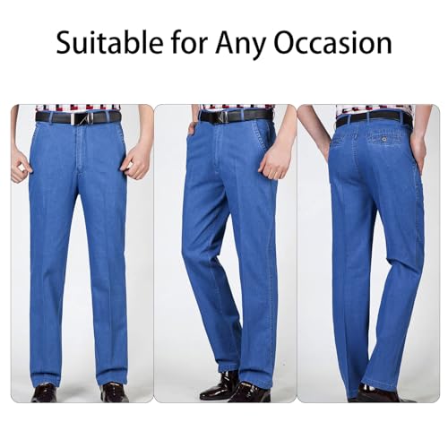 Jett Jeans for Older Men Stretch, Jettjeans3 Men's Classic Straight Fit Stretch Jeans Soft Breathable Flexibility4