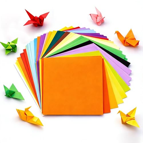 Origami Paper 160 Sheets - 20 Vivid Colors - 6x6