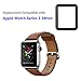 SWARK Front Front Screen Glass Outer Panel Lens Replacement Compatible with Apple Watch Series 2 38mm & Series 3 38mm (No LCD Screen and Touch Digitizer) with OCA Repair Kit