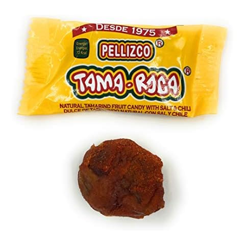Tama Roca Pellizco Natural Tamarind Candy with Salt and Chili 40 Count (28.2 Ounce Pack) Cover