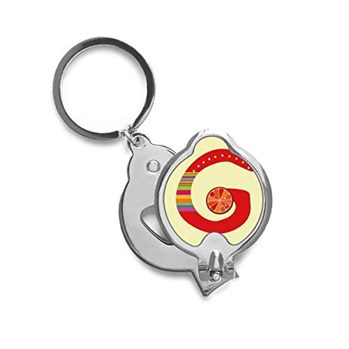 Coupe-ongles personnalisé alphabet G motif orange petite idée cadeau