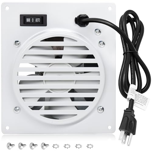 Image of Hiorucet WHF100 Heater Fan Blower for Dyna-Glo 30000 BTU Natural Gas Blue Flame Vent Free Wall Heaters, WHF100 Fan Blower for Mr. Heater, Dyna Glo, Comfort Glow Wall Heaters.