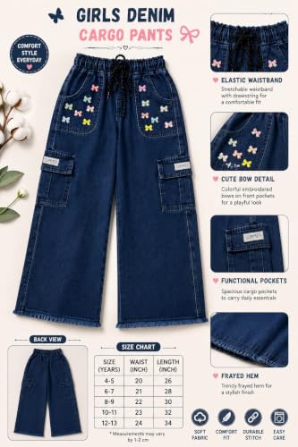 Image of Kids Girls Denim Pant