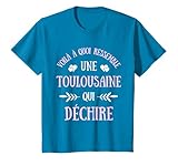 Toulousain Tearing Humour Toulouse Femme Idée Cadeau T-Shirt