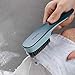 Ganganmax Cleaning Brush Household Small Laundry Brush for Soft Bristle Scrub Clothes Shoe Underwear Fabric Hand Cleaning Brush Pack of 2 Blue