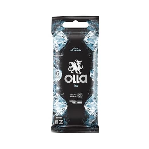 Olla Preservativo Camisinha Ice - 6 Unidades 6Un Pacote De 6