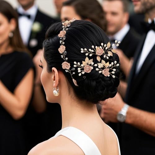 Accesorios de cabello para boda set 4 unidades miniatura 5