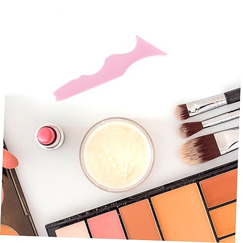 Ipetboom 2pcs herramienta de maquillaje de silicona para delineador miniatura 3